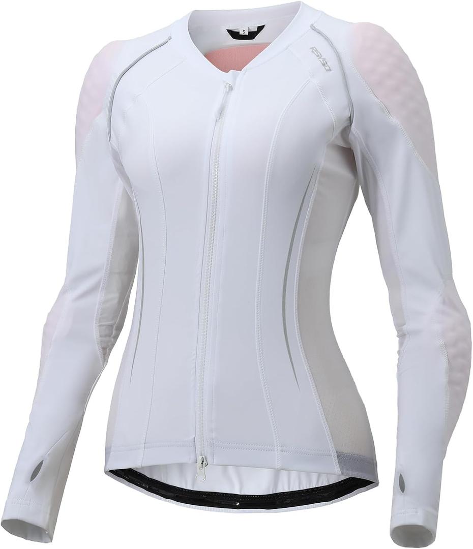 Women's Mesh Motorcycle Jacket with CE Certified Protective Jacket Motorcycle Riding Shirt for Motorcycle Bicycle, Small