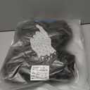 ANDANDA Safety Work Gloves, Seamless Knit Gardening Gloves with PU Coated, Ideal Work Glove for Men, Warehouse, Garden, Black (Large)