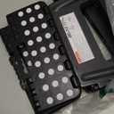 Delxo 13 inch 2 Pack Folding Step Stool, Non-Slip Foldable Stools Up to 300 LBS, Step Stool with Handle, Lightweight Collapsible stools for Kitchen, Bathroom, Bedroom, Garden (Black)