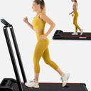 TOMILE High Quality Portable Under Table Treadmill for Home Gym Exercise LED Display Foldable Walking Pad Treadmill
