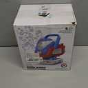 Upgraded Bubble Machine with Remote Control, Automatic Rotation & RGB Lights, 1800mAh Rechargeable Battery, Type-C Charge, Bubble Maker for Kids, Weddings, Birthday Parties, Outdoor Activities