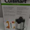 Cuisinart Pulp Control Citrus Juicer, Orange Juicer Squeezer and Lemon Squeezer with 3 Pulp Control Settings, Accommodates Small Limes and Large Grapefruits, CCJ-500P1, Black/Stainless Steel