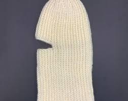 Kids Balaclava Knitted Warmer Windproof Hat Full Ski Face Mask Winter Warm Skull Cap with Light Boys Girls