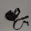 Dog Muzzle,Mesh Soft Muzzle for Small Medium Large Sized Dogs, Breathable Reflective Adjustable Puppy Muzzles with Collar for Scavenging Grooming Biting Chewing,Allows Panting and Drinking, M