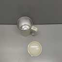 LeadYuantop Self Stirring Coffee Mug, 18 oz Automatic Magnetic Electric Mixing Cup Stainless Steel Travel Cup for Coffee, Chocolate, Milk, Tea, Office, Home, Kitchen (White)