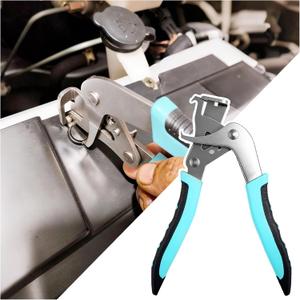 2026 Upgrade Car Clip Pliers,Multi-Function Car Clip Removal Tool for Easy Removing of Fasteners/Clips/Rivets,Spring Loaded Panel Clips Removal Pliers as Cars Tools