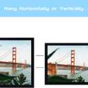 OMISHE 6 Pack 5.5x8.5 Picture Frame Black for Wall Hanging or Tabletop, 5.5 x 8.5 Frame Composite Wood Wall Gallery Photo Frame, Black