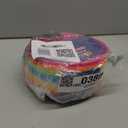 Kids Plates Set of 12 - Toddler Plastic Dinner Plates - BPA FREE, Microwave & Dishwasher Safe, Brightly Colored 7 Inch