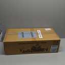 ELECOSMOS Kids Electric Scooter for Age 4-9, Light Up 3-Wheeled Scooter with Big LED Wheels, Wide Flashing Deck, Adjustable Height (Blue)