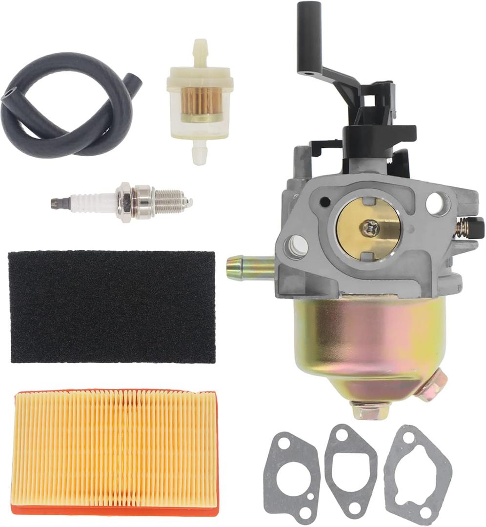 Cnfaner 951-10765 Carburetor for Troy Bilt Cubcadet 173cc 5P70M0 5P70M0A 5P70MU Lawn Mower Engines with 751-10538 Air Filter