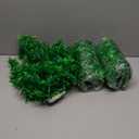 JIHAQUA 2 Pack Aquarium Decor Plastic Plants Extra Large 21 Inches Tall Fish Tank Decorations (Green 4pcs)