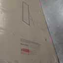 Full Length Mirror with Lights, 95" x 40" LED Lighted Floor Standing Mirror, Tempered Glass, Square White