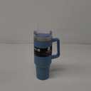 FF VESSEL SS TUMBLER W/HANDLE 40 OZ BLUE