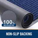 OLANLY 2-Pack Front Door Mats 35x23, Waterproof Heavy-Duty Doormats