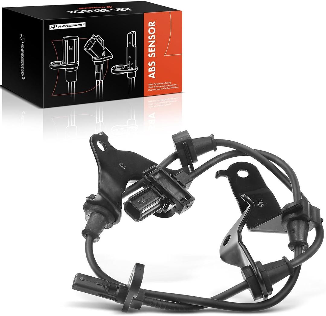 A-Premium ABS Wheel Speed Sensor Compatible with Honda Models - Crosstour 2012-2015, Accord Crosstour 2011, Hatchback - Front Right Passenger Side, Replace# 57450-TP6-A01