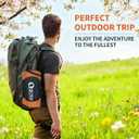 Down Sleeping Bag for Adults 600 Fill Power, Cold Weather Compact Ultralight All Seasons Sleeping Bag for Backpacking, Camping, Hiking