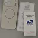 JUESHITUO Magnetic Slim Fit Case for iPhone 17 Pro Max(6.9"), Ultra Thin Matte Anti-Scratch Hard PC Cover(1X Screen Protector), OriginFit Case iPhone 17 Pro Max Compatible with MagSafe, Black