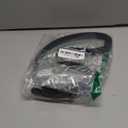 TRIWORKS Women Leather Belt for Jeans Pants Fashion Ladies Skinny Faux Leather Dress belt with Gold Buckle (Fit Waist Size 27"-31", Black Silver)