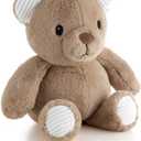 The Peanutshell Teddy Bear Stuffed Animal - 10 inch - Baby Safe - Machine Washable - Soft Bear Baby Toys, Newborn Infant Toddler, Plushies for Boys Girls, Stuffies, Woodland Nursery Decor