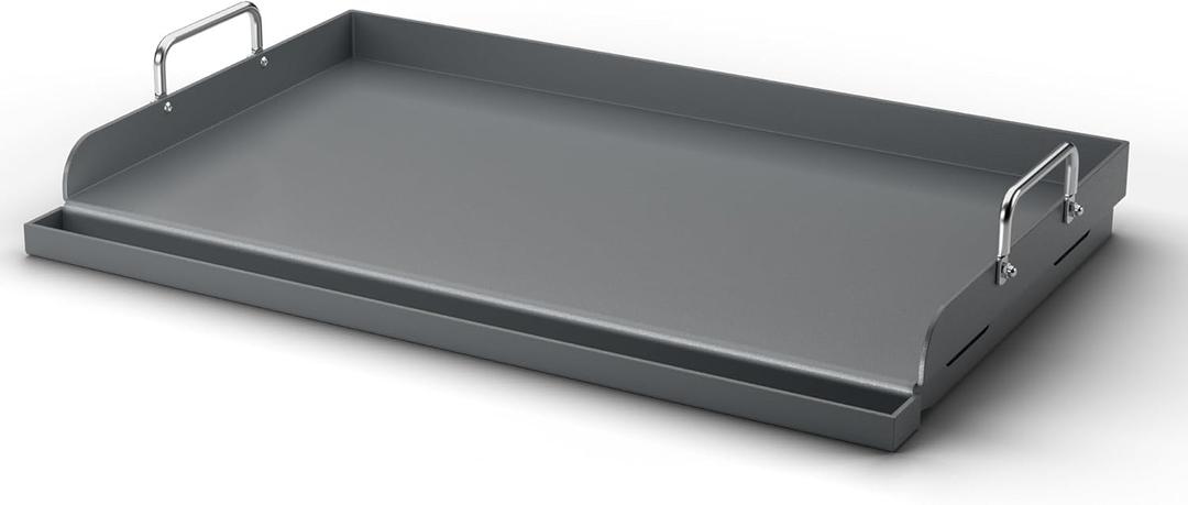Hisencn Griddle for Gas Grill, Grill Flat Top Griddle, Stove Top Griddle for Gas Stove, 25 x 16 Grill Griddle for Weber, Blackstone, Charbroil and More, Heavy-Duty Grill Flat Top Griddle