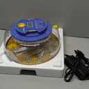 Incubators for Hatching Eggs, 10 Egg Capacity Automatic Egg Turner, Temperature and Humidity Control, 360 Clear View, Hatching Chicken Duck Quail Bird (Blue) (US Plug, #211)