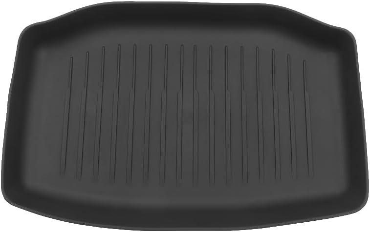 PM Auto Rear Trunk Mat Storage Mat TPE Cargo Liner Storage Mat Fit For 2021-2023 tesla Model 3, Exc. Highland, Essential Tesla Accessories All weather Floor Mats Fit For Model 3