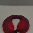 INFANZIA Kids Chin Supporting Travel Neck Pillow, Helps Support Head and Neck, Comfortably Designed for Head, Neck, and Chin Support - Gifts for Toddler/Child/Kids, Red