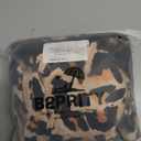 B2prity Women Cutout One Piece Skirt Swimsuit V Neck Wrap Tie Back Swimdress Tummy Control Bathing Suit(Leopard)
 2XL