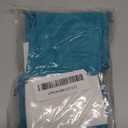 30PCS Aqua Blue Velvet Drawstring Jewelry Pouch 7x9cm Mini Gift Bag for Storing Snacks Soap Cosmetics Chocolate Candle