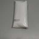 N&Y HOME Longer Shower Curtain Liner Fabric 72 x 75 inches, Hotel Quality, Washable, White Spa Bathroom Curtains with Grommets, 72x75