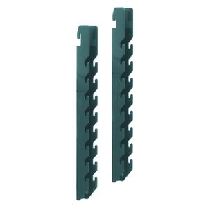 Quantum Storage Systems SG-U31P Store Grid Upright, 31" H, Carbon Steel, Epoxy Coated, Green, NSF
