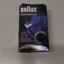 Braun Electric Razor for Men, M60b Mobile Electric Foil Shaver, Washable (1 Count (Pack of 1), Blue)