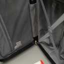 Coolife Carry On Luggage Airline Approved with Spinner Wheels, Hard Shell Suitcase TSA Lock Lightweight Travel Luggage 20-inch,Brown