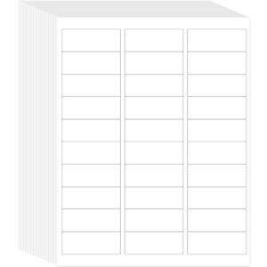 L LIKED Printable Address Labels, 1" x 2-5/8", 3,000 Stickers, 30 per Sheet, Mailing Labels for Envelopes (100 Sheets)