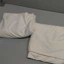 Utopia Kitchen Spandex Tablecloth 2 Pack [8FT, Ivory] Tight, Fitted, Washable and Wrinkle Resistant Stretch Table Cloth Rectangle Cover for Trade Show, Weddings & Parties [96Lx30Wx30H Inch]