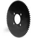 YOXUFA 60 Tooth Sprocket 35 Chain 51mm Bore Replacement for Go Cart Kart Predator 79cc 212cc 420cc 6.5hp 13hp Engine Go Cart Kart Drift Trike ATV Heavy Duty Steel Powersports Accessoried Parts