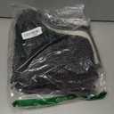 AINAHYVA Toilet Rugs U-Shaped,Super Absorbent Chenille Bathroom Rugs and Strong PVC Non-Slip Backing for Toilets Rug Set,Machine Washable,Bath Mats for Bathrooms,20"x 20",Dark Grey