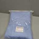 2 x Faux Fur Fabric for Crafts, Gnomes, Animal Costumes, Cushions, Decorations Azure 20x20in