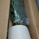 7ft Artificial Palm Tree Tall Faux Palm Tree Indoor Large Fake Plants with 21 Trunks Artificial Plants with White Pot Lifelike Leaves for Home Office Decor Living Rooms Bedrooms