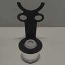 I'smartmoon Hair Dryer Stand Holder for Dyson Supersonic(Not Applicable to Supersonic Nural),Aluminum Alloy Bracket Power Plug Holder, Bathroom Organizer for Dyson Supersonic hairdryer(Gray)