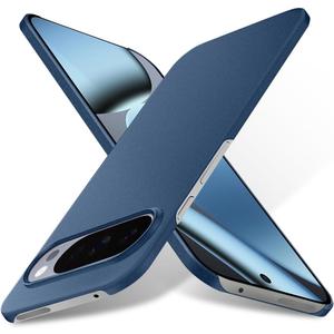 Bastmei for Google Pixel 10 Pro XL Case, Minimalist Phone Cases Extremely Light Ultra-Light Super Slim Thin Camera Protection Hard PC Cover for Google Pixel 10 Pro XL Matt Case (Gravel Blue)