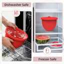 Silicone Bowl Liners for KitchenAid 5 Quart Tilt-Head Mixer, Set of 2 with Lids, Accessories include Mixer Slider Mat, Stand Mixer Dust-proof Cover, Silicone Spatula Set