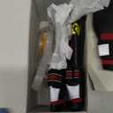 QUMY Dog Shoes & Paw Protectors for Winter Snowy Day, Summer Hot Pavement, Water-Resistant in Rainy Weather, Outdoor Walking, Indoor Hardfloors Skid-Resistant Sole (Size 8: 3.0''x3.3"(W*L) (Pack of 4))