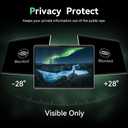 Magnetic Privacy Screen Protector for Microsoft Surface Pro 7+/7/6/5/4/3 - 12.3 In Reusable Surface Pro 7 Screen Protector Anti Glare Film, Anti Blue Light Filter, Removable Shield, Bubble Free Guard