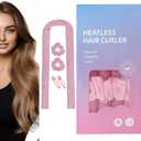 Heatless Curl Set - No Heat Curls Overnight, No Heat Hair Curlers, Heatless Rollers, Overnight Hair Curlers, Hair Rollers to Sleep in, Heatless Hair Curler, Heatless Curling Rod
