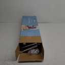 Whitmor Adjustable Clothes Rack Heavy Duty Clothing Rack Collapsible Rolling Clothes Organizer with Sturdy Wheels, Easy to Assemble, Black and Chrome (51 x 22 x 71 inch)