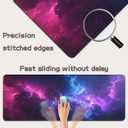 2 x Mouse Pad Gaming - Desk Mat for Keyboard and Mouse - Large Mouse Pads for Desk, Gaming Mousepad with Non-Slip Base, Desks Pad (31.5" X 11.8") for Game, Office and Home, 31.5L x 11.8W inches