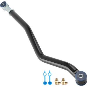 maXpeedingrods Adjustable Front 0-6" Lift Track Bar for Jeep Wrangler JK 2 Door 4 Door 2007-2018, Black