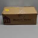 WESTERN HOME Cooling Elevated Dog Bed for Large Dogs, Portable Indoor & Outdoor Raised Dog Bed with Breathable Mesh, Chew Proof Pet Hammock Cots with Removable and Waterproof Bolsters (43.0"L x 31.0"W x 8.0"Th, Grey)