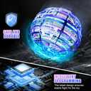 RIEYON Flying orb Ball 2025 Upgrade Hover Boomerang Ball 6 Lighting Effects Cool Toys for Kids Teen Adults Indoor Outdoor Flying Ball Toy